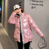 2020 New Winter Jacket High Quality stand-callor  Coat Women Fashion Jackets Winter Warm Woman Clothing Casual Parkas