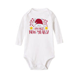 My First Christmas Letter Print Romper Jumpsuit Infant Newborn Baby Girls Boys Long Sleeve Outfit  Christmas Clothes
