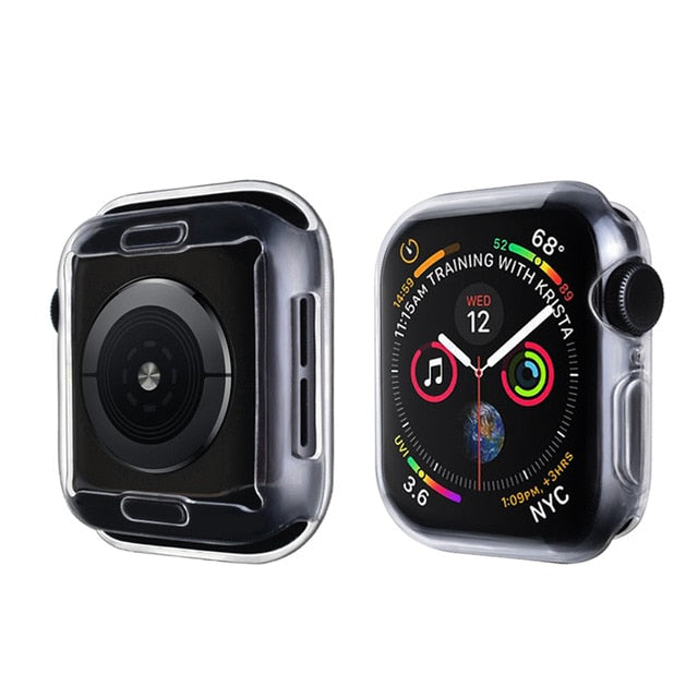 Case For Apple Watch series 5 4 3 2 1 band All-around Ultra-Thin Screen protector cover iwatch case 44mm/40mm 42mm/38mm