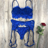 Hot Bralette and Panties Push Up Lingerie Lace Babydoll Fashion New Sexy Bra Open G-String Underwear Nightwear Bra & Brief Sets