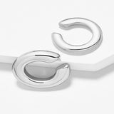 2020 New Fashion Pearl Ear Cuff Bohemia Stackable C Shaped CZ Rhinestone Small Earcuffs Clip Earrings for Women Wedding Jewelry