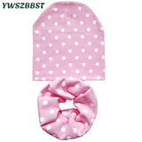New Autumn Winter Baby Girls Hat Kids Boys Cap Cotton Toddlers Beanie Children Hat Scarf Collars,gorros infantiles invierno