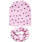 New Autumn Winter Baby Girls Hat Kids Boys Cap Cotton Toddlers Beanie Children Hat Scarf Collars,gorros infantiles invierno