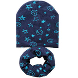 New Autumn Winter Baby Girls Hat Kids Boys Cap Cotton Toddlers Beanie Children Hat Scarf Collars,gorros infantiles invierno