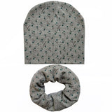 New Autumn Winter Baby Girls Hat Kids Boys Cap Cotton Toddlers Beanie Children Hat Scarf Collars,gorros infantiles invierno