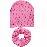 New Autumn Winter Baby Girls Hat Kids Boys Cap Cotton Toddlers Beanie Children Hat Scarf Collars,gorros infantiles invierno