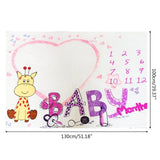 Baby Blanket Soft Flannel Photography Monthly Photo Newborn Children Wings Plant Cartoon Angel Milestone Sleeping Bath Crawling