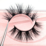 Visofree Mink Eyelashes 100% Cruelty free Handmade 3D Mink Lashes Full Strip Lashes Soft False Eyelashes Makeup  Lashes E11