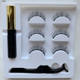 Magnetic faux cils Eyelash liquid eyeliner maquillaje False Eyelashes & Tweezer Set magnetic makeup extension