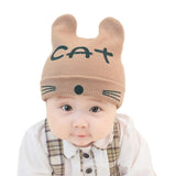Winter Warm Baby Hats 4 colors Infant Toddlers Boys Girls Beanies&Beanies Pilot Caps Eargflap Hat baby Pilot Winter Warm Cap