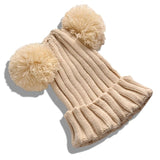 Winter Warm Baby Hats 4 colors Infant Toddlers Boys Girls Beanies&Beanies Pilot Caps Eargflap Hat baby Pilot Winter Warm Cap