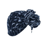 Newborn Infant Baby Girl Boy Mom Turban Hat Bows Flower Head Wrap Leopard India Hat Cotton Cap Parent-child Suit Beanie