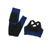 Fitness Suits Yoga Women Outfits 3pcs Sets Long Sleeve Shirt+Sport Bra+Seamless Leggings Workout Running Clothing Gym Wear,LF051