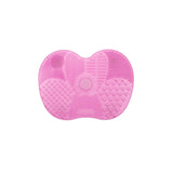 Foundation Makeup Brush Scrubber Board Silicone Makeup Brush Cleaner Pad Make Up Washing Brush Gel Cleaning Mat Hand Tool
