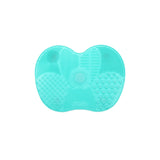 Foundation Makeup Brush Scrubber Board Silicone Makeup Brush Cleaner Pad Make Up Washing Brush Gel Cleaning Mat Hand Tool