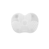 Foundation Makeup Brush Scrubber Board Silicone Makeup Brush Cleaner Pad Make Up Washing Brush Gel Cleaning Mat Hand Tool
