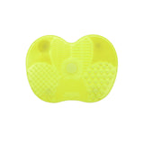 Foundation Makeup Brush Scrubber Board Silicone Makeup Brush Cleaner Pad Make Up Washing Brush Gel Cleaning Mat Hand Tool