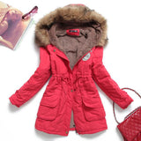 Winter Jacket Women 2020 New Plus Size 3XL Hooded Slim Long Parka Mujer Cotton Padded Overcoat Casual Black Coat Female