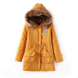 Winter Jacket Women 2020 New Plus Size 3XL Hooded Slim Long Parka Mujer Cotton Padded Overcoat Casual Black Coat Female