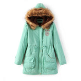 Winter Jacket Women 2020 New Plus Size 3XL Hooded Slim Long Parka Mujer Cotton Padded Overcoat Casual Black Coat Female