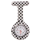 Newly Nurse Watches Printed Style Clip-on Fob Brooch Pendant Pocket Hanging Doctor Nurses Medical Quartz Watch FIF66