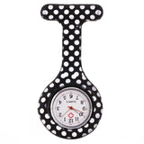 Newly Nurse Watches Printed Style Clip-on Fob Brooch Pendant Pocket Hanging Doctor Nurses Medical Quartz Watch FIF66