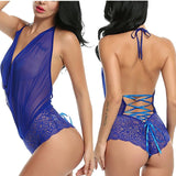 Women Sexy  Nightwear Underwear G String Lace Sling Sleepwear Teddies Bodysuits plus size