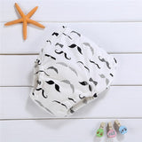 Baby Infant Toddler Waterproof Training Pants Cotton Changing Nappy Cloth Diaper Panties Reusable Washable 4 Layers Crotch