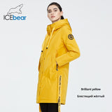 ICEbear 2020 new Autumn and winter women's coat with a hood casual wear quality fashion winter parka  brand clothing
