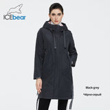 ICEbear 2020 new Autumn and winter women's coat with a hood casual wear quality fashion winter parka  brand clothing