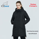 ICEbear 2020 new Autumn and winter women's coat with a hood casual wear quality fashion winter parka  brand clothing