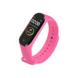 Men Watch Fashion M4 Sport Watch Heart Rate Blood Pressure Monitoring Male Female Pedometer Bluetooth Anti-lost Cable Cell Phone