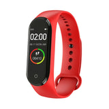 Men Watch Fashion M4 Sport Watch Heart Rate Blood Pressure Monitoring Male Female Pedometer Bluetooth Anti-lost Cable Cell Phone