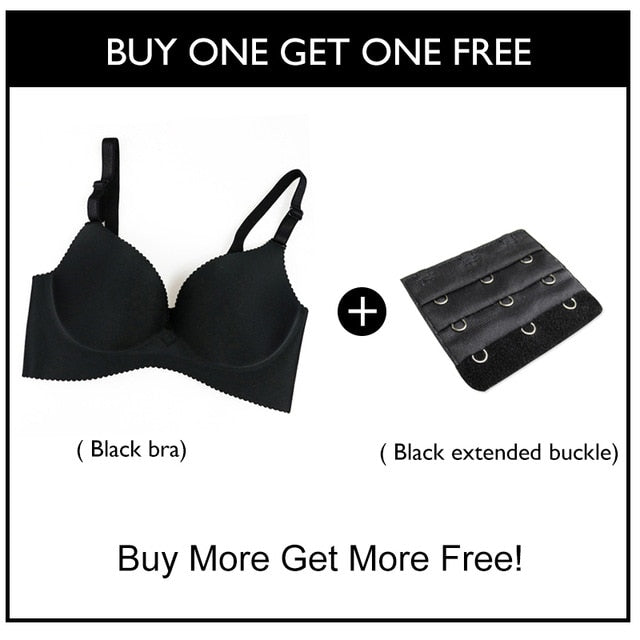 Sexy Deep U Cup Bras For Women Push Up Lingerie Seamless Bralette Backless Plunge Intimates Female Underwear 2020