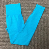 2020 Stretchy Gym Tights Seamless Leggings Tummy Control Yoga Pants High Waist Sport Gym Leggings Running Pants Women