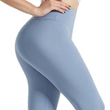 CHRLEISURE Yoga Pants High Waist Sport Leggings Women Solid Gym Running Workout Push Up Pants Athletic Fitness Leggings