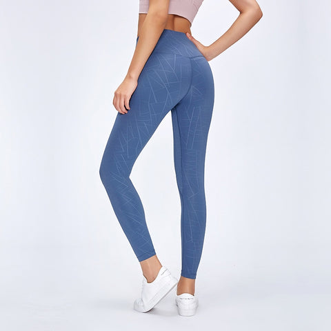 NWT  Tummy Control  7/8  Leggings High Waist Printed Color Yoga Naked-feel Squat proof Leggings Workout Running leggings
