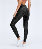 NWT  Tummy Control  7/8  Leggings High Waist Printed Color Yoga Naked-feel Squat proof Leggings Workout Running leggings