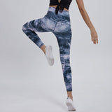 NWT  Tummy Control  7/8  Leggings High Waist Printed Color Yoga Naked-feel Squat proof Leggings Workout Running leggings