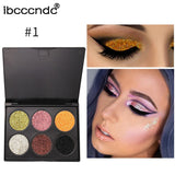 IBCCCNDC Diamond Golden Color Powder Glitter Eye Shadow Palette Shiny Eyeshadow Palette Makeup To Faced Lidschatten-Palette
