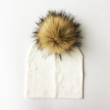 Baby Hat Cotton Pompom Hat For A Boy Winter Infant Girls Cap Newborn Hat Children Hats Caps 0 to 8 Years