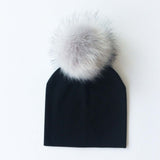 Baby Hat Cotton Pompom Hat For A Boy Winter Infant Girls Cap Newborn Hat Children Hats Caps 0 to 8 Years