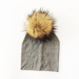 Baby Hat Cotton Pompom Hat For A Boy Winter Infant Girls Cap Newborn Hat Children Hats Caps 0 to 8 Years