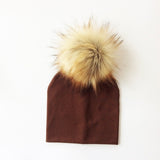 Baby Hat Cotton Pompom Hat For A Boy Winter Infant Girls Cap Newborn Hat Children Hats Caps 0 to 8 Years