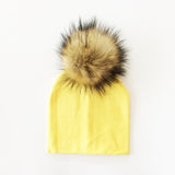 Baby Hat Cotton Pompom Hat For A Boy Winter Infant Girls Cap Newborn Hat Children Hats Caps 0 to 8 Years
