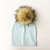 Baby Hat Cotton Pompom Hat For A Boy Winter Infant Girls Cap Newborn Hat Children Hats Caps 0 to 8 Years