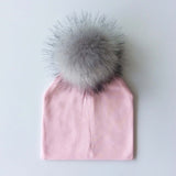 Baby Hat Cotton Pompom Hat For A Boy Winter Infant Girls Cap Newborn Hat Children Hats Caps 0 to 8 Years
