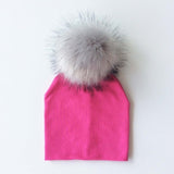 Baby Hat Cotton Pompom Hat For A Boy Winter Infant Girls Cap Newborn Hat Children Hats Caps 0 to 8 Years