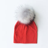 Baby Hat Cotton Pompom Hat For A Boy Winter Infant Girls Cap Newborn Hat Children Hats Caps 0 to 8 Years
