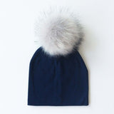 Baby Hat Cotton Pompom Hat For A Boy Winter Infant Girls Cap Newborn Hat Children Hats Caps 0 to 8 Years